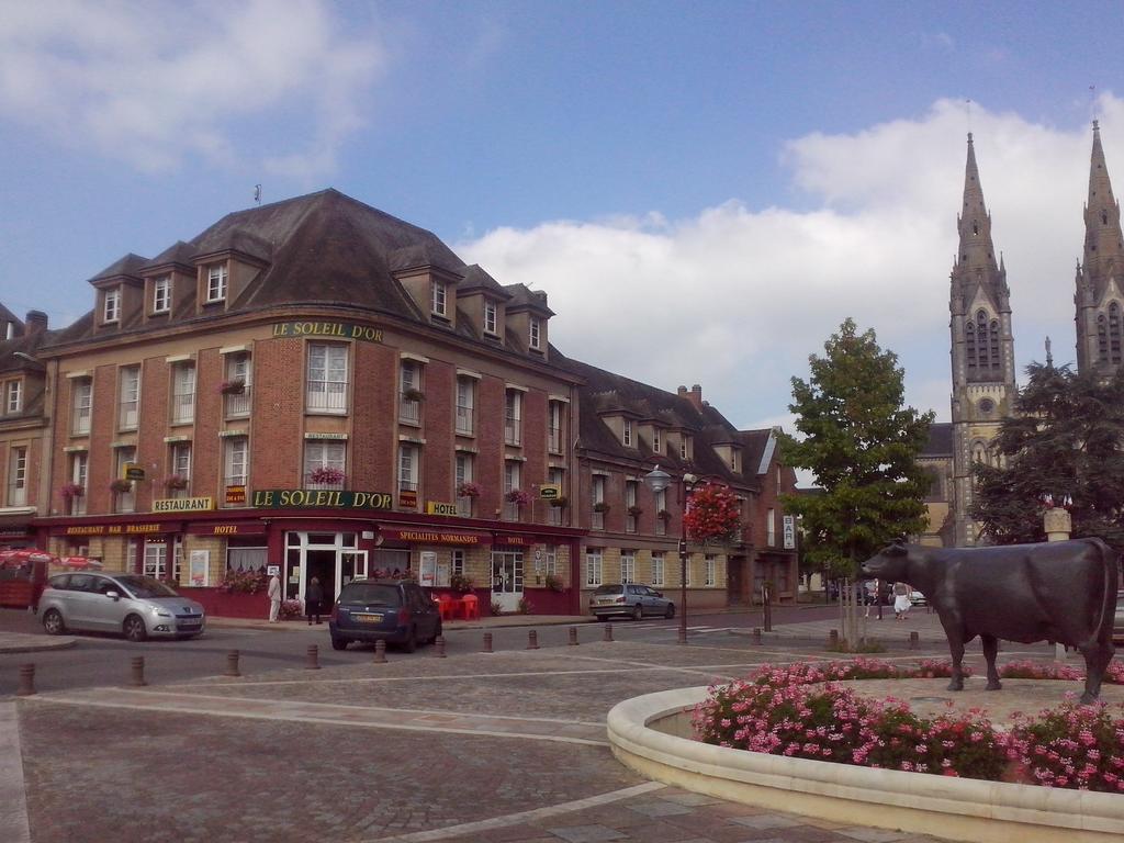 Le Soleil D'Or Otel Vimoutiers Oda fotoğraf